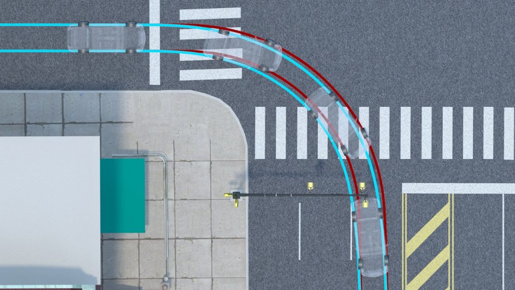 Engineering Animation Vehicle Path
