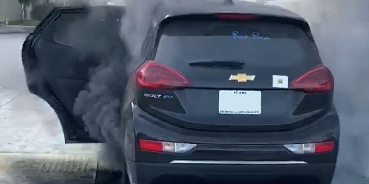 Chevy Bolt Catching Fire