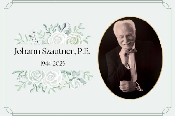 Remembering Johann Szautner, P.E.